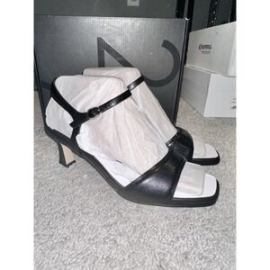 27 EDIT‎ Naturalizer Women's Grace Dress Heel Black Leather Size 9 M